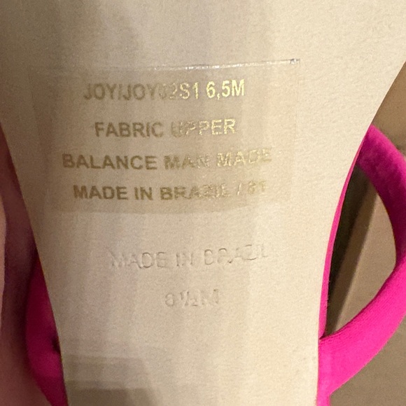 Steve Madden Fuchsia Heeled Sandals - Picture 5 of 5